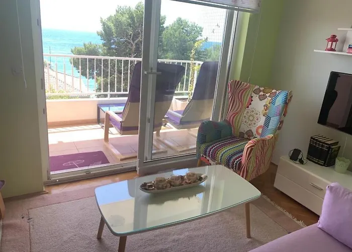 Family With A Sea View And A Free Parking Apartment Makarska